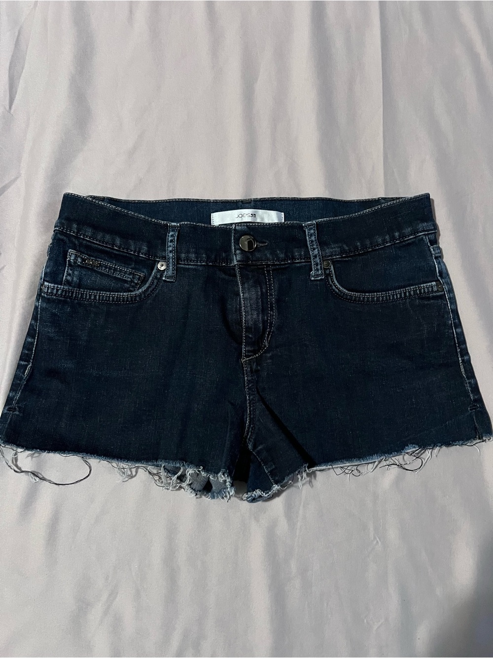 Joes Jeans Dark Wash Denim Cutoff Shorts - Women